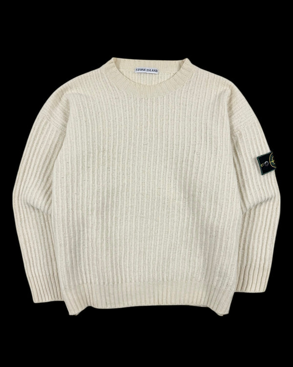 Stone Island 1990’s Ribbed Knitted Sweater [S]