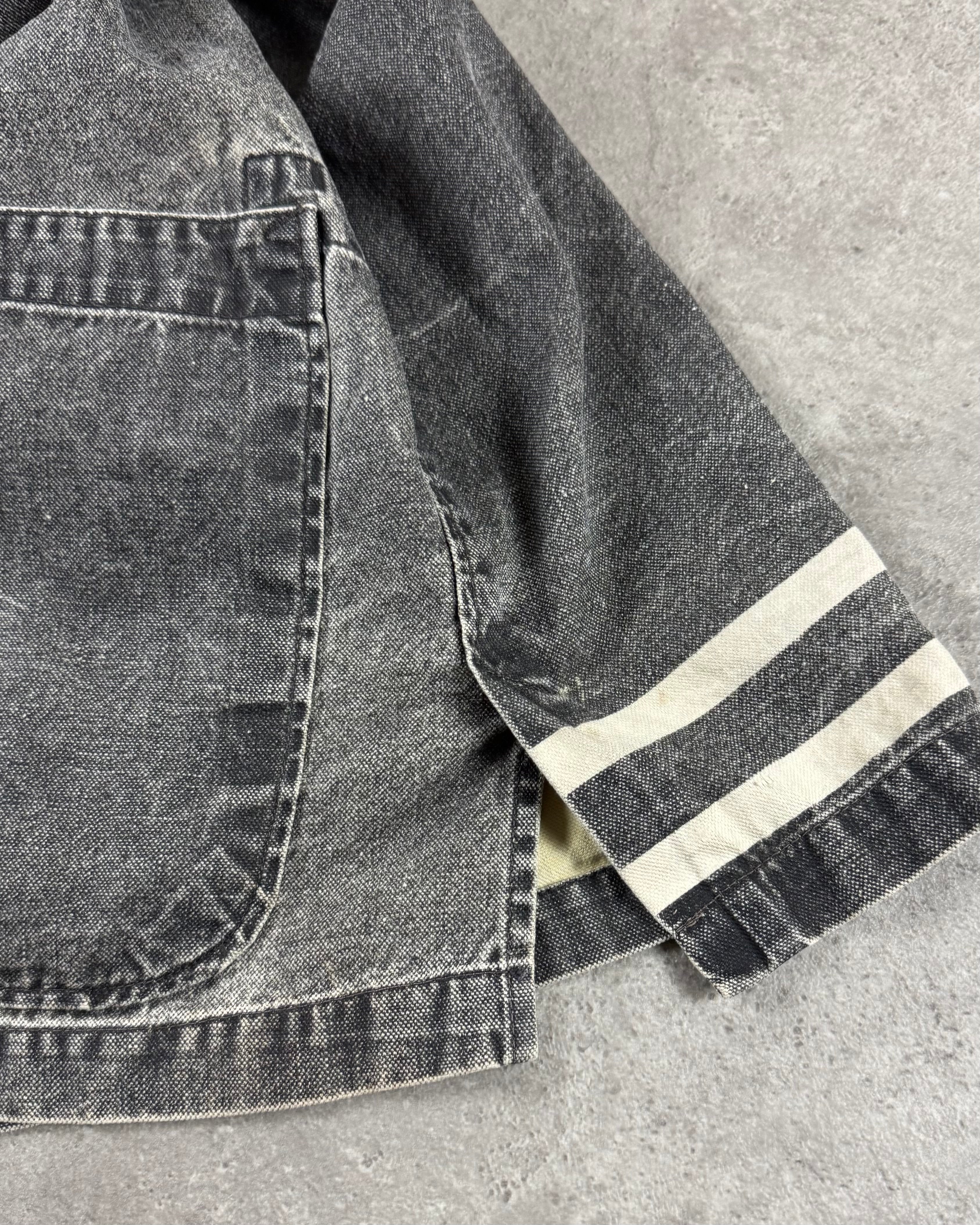 Stone Island 1980’s Sail Cloth Montgomery Jacket [L]