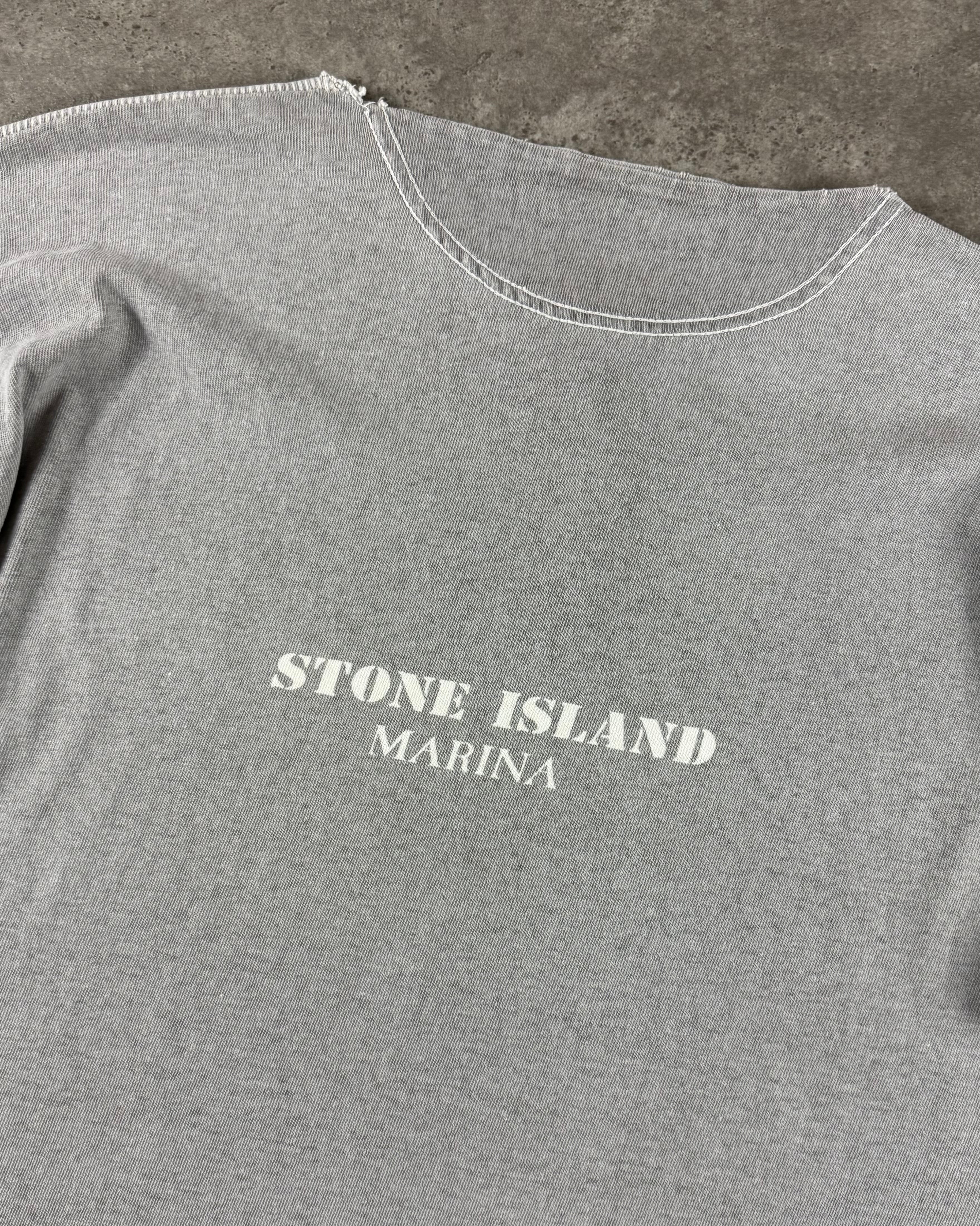 Stone Island 1980’s Marina Back Logo Tee [L]