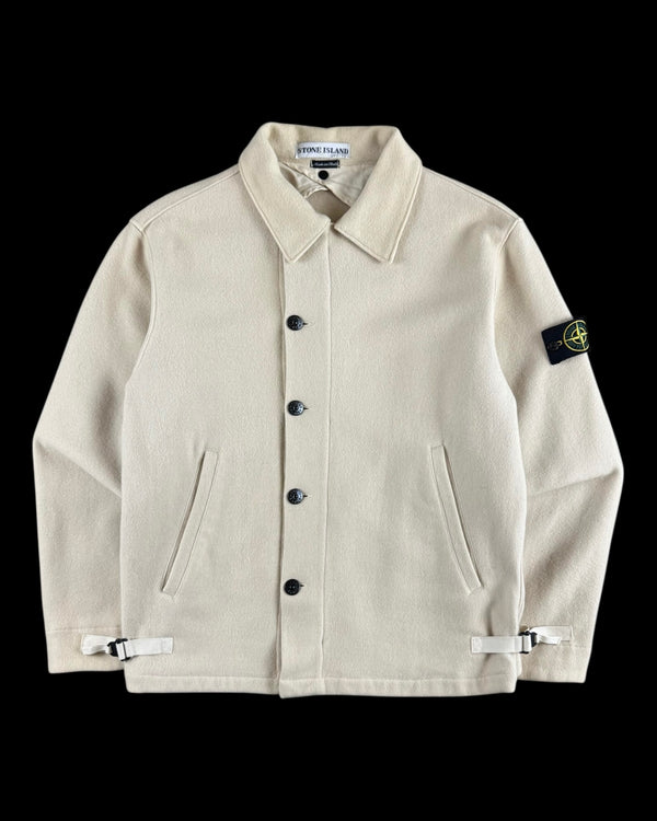 Stone Island 2000’s Button Up Wool Overshirt [M]