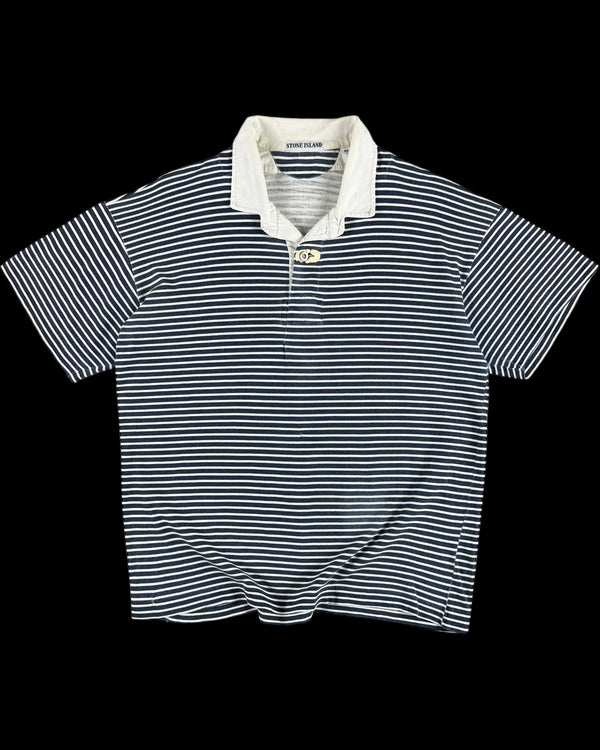 Stone Island 1980’s Marina Box Logo Polo [M]