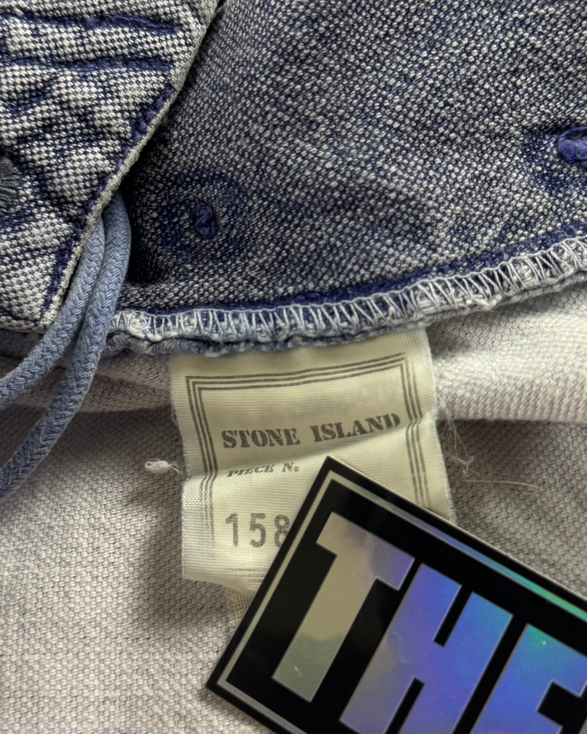 Stone Island 1980’s Pigment Dyed Denim Shorts [32]