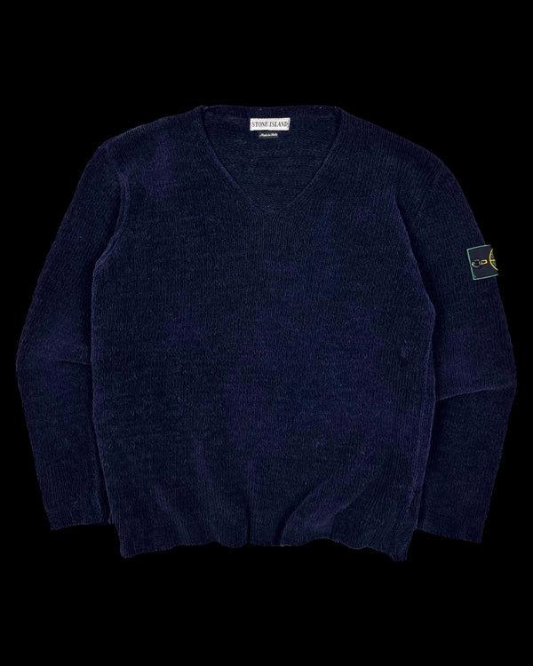 Stone Island 1990’s Chenille Knitted Sweater [S]