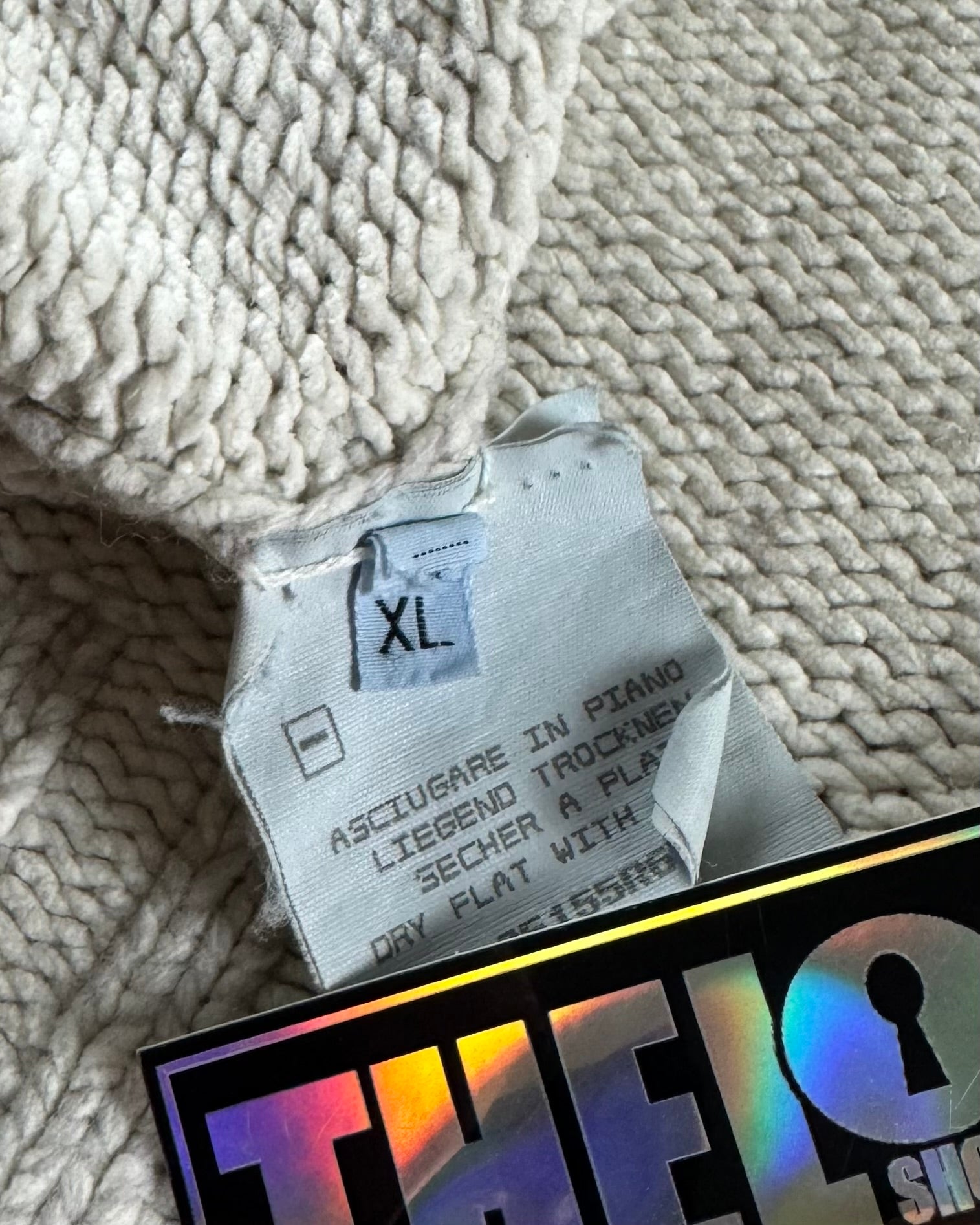 Stone Island 1990’s Roll Neck Chenille Sweater [XL]