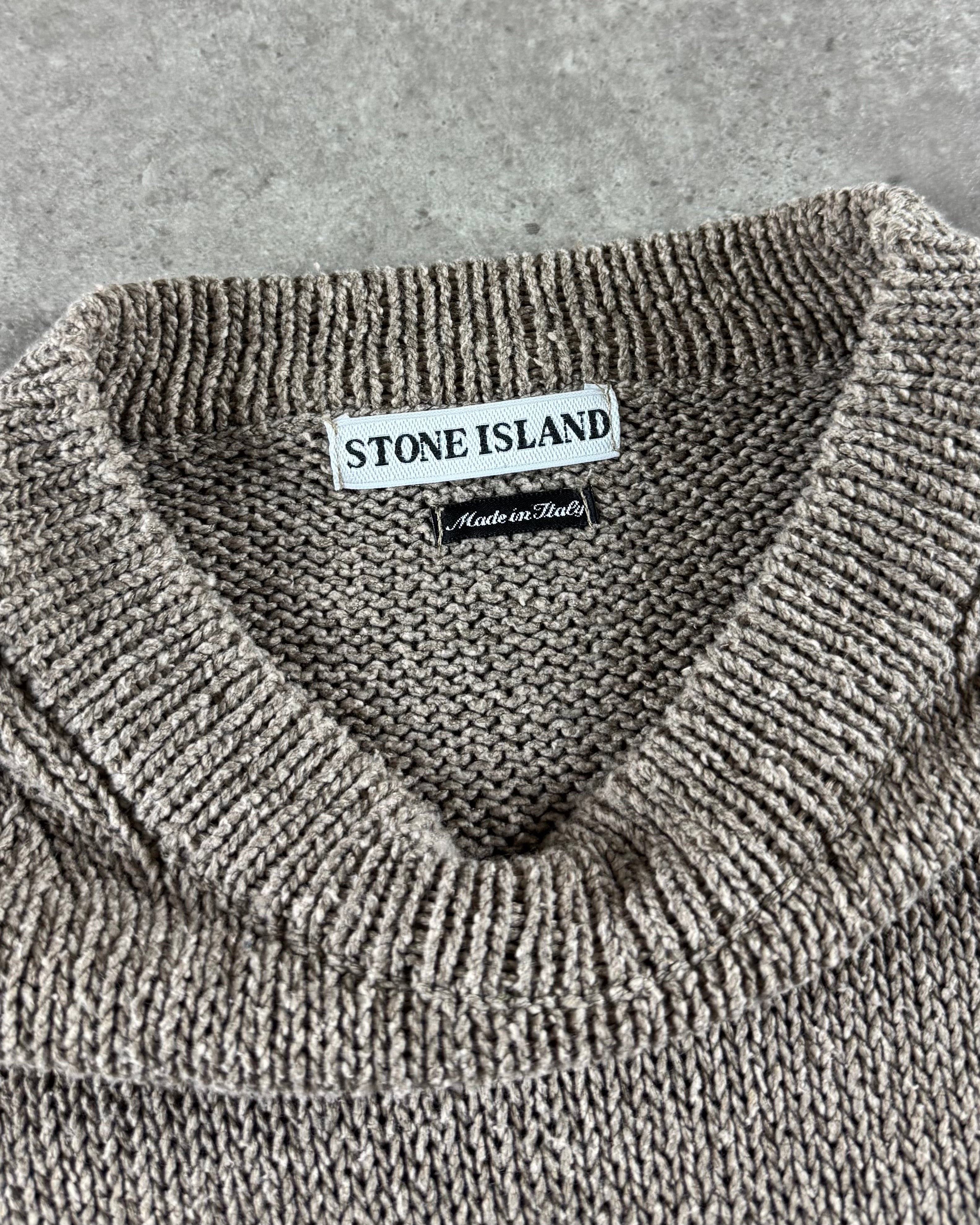 Stone Island 1990’s Knitted Sweater [XL]