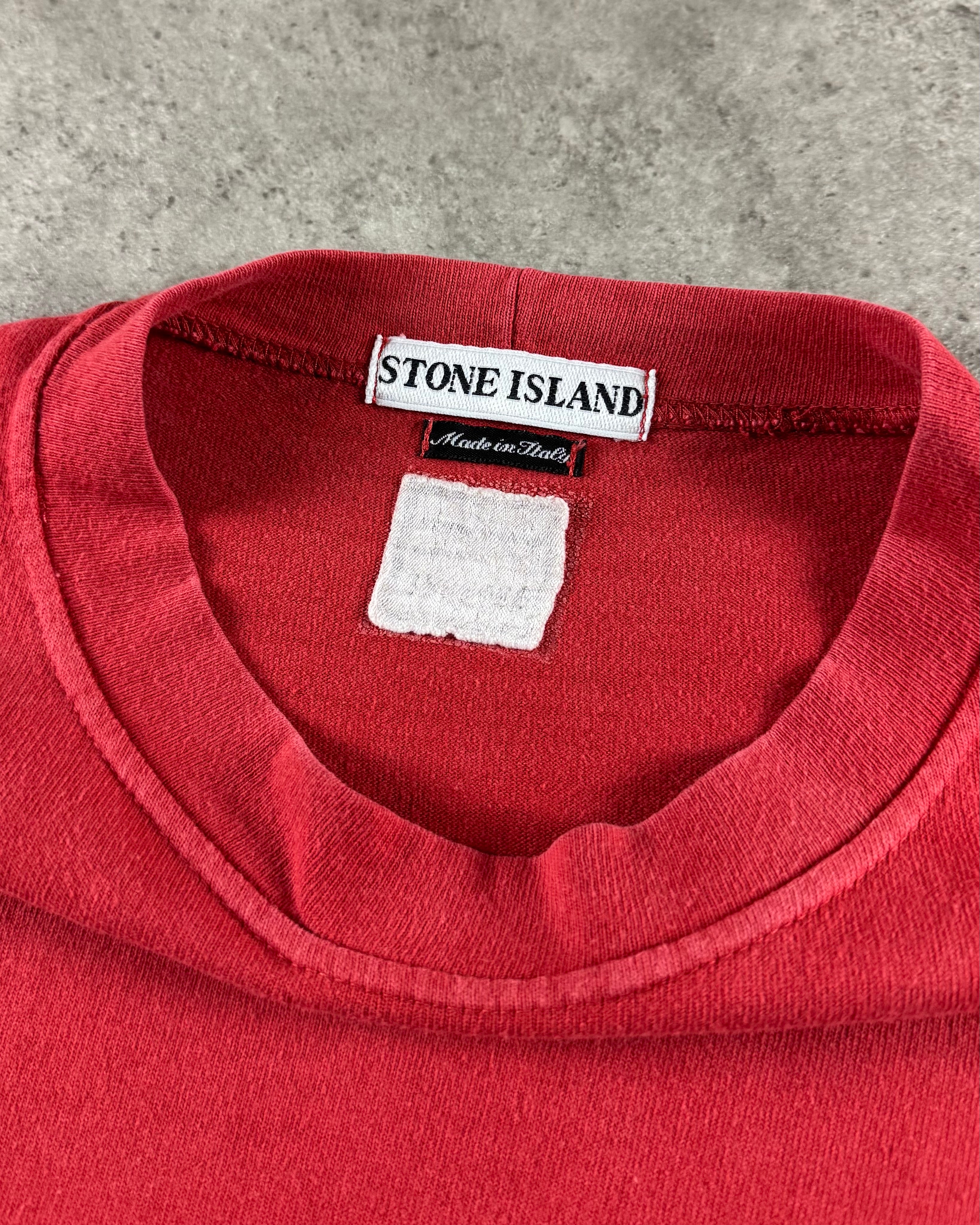 Stone Island 1990’s Marina Logo Pocket Tee [XL]