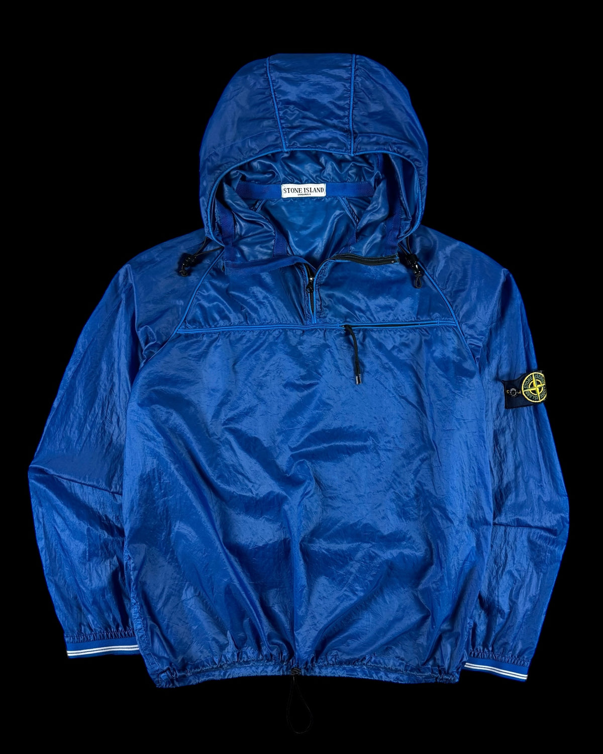 Stone Island SS 2007 Mesh Badge Pullover Jacket [L]