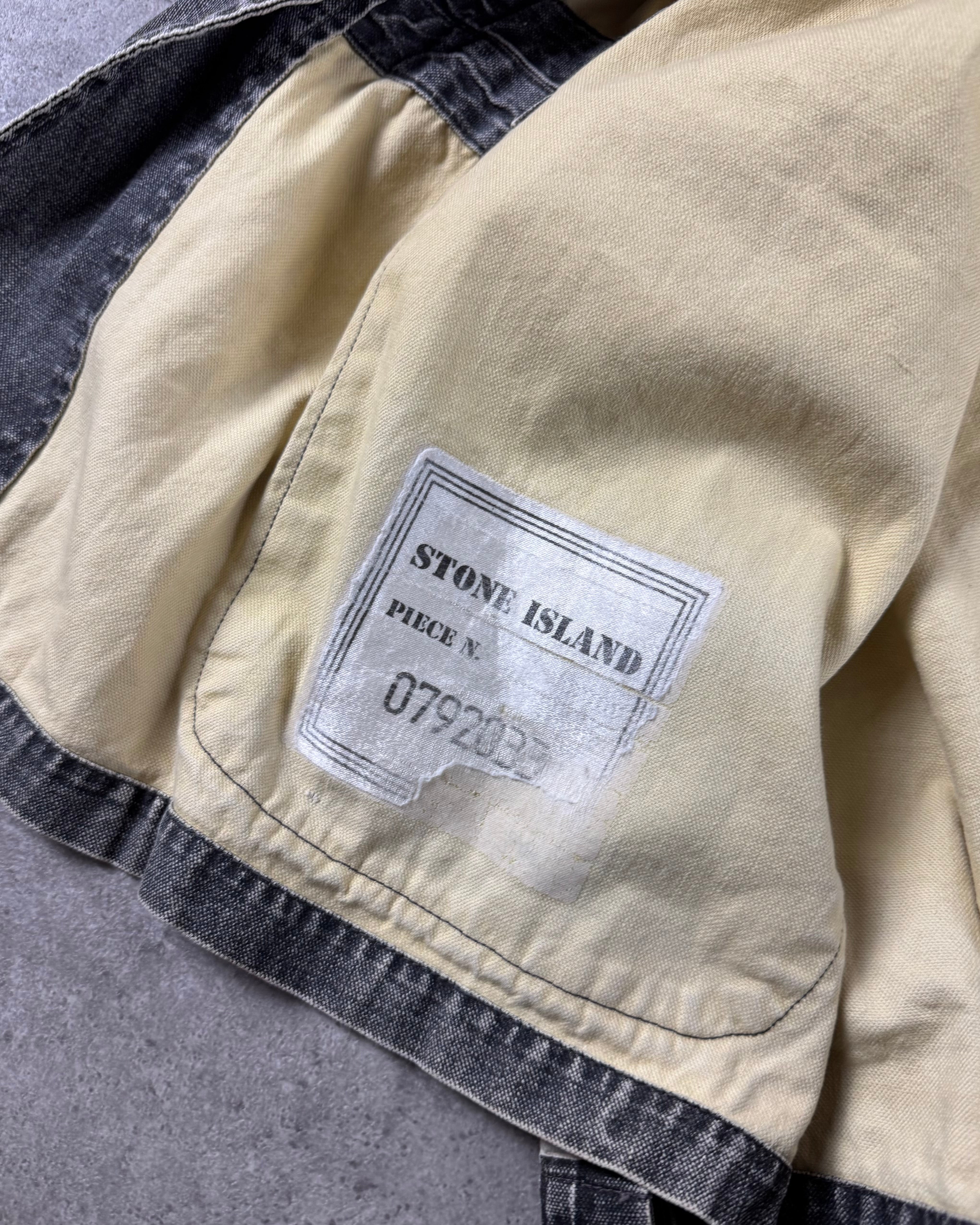 Stone Island 1980’s Sail Cloth Montgomery Jacket [L]