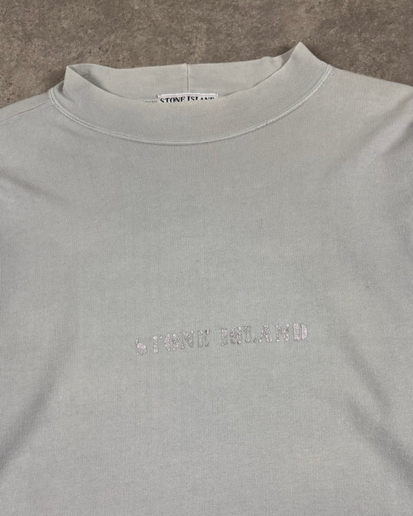 Stone Island 1990’s Reflective Logo Sweatshirt [XL]