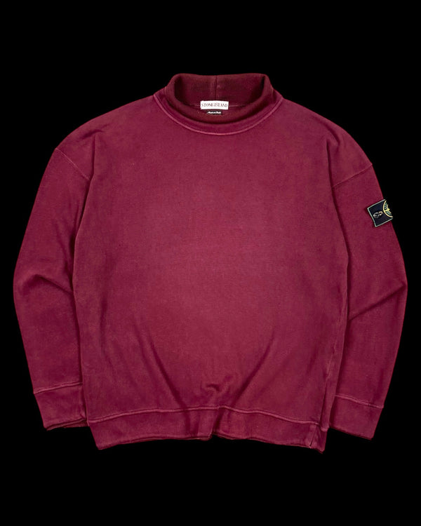 Stone Island 1990’s Mock Neck Sweatshirt [L]