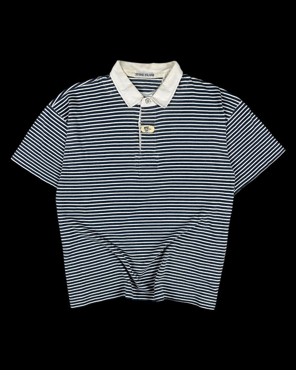 Stone Island 1980’s Marina Striped Polo [M]