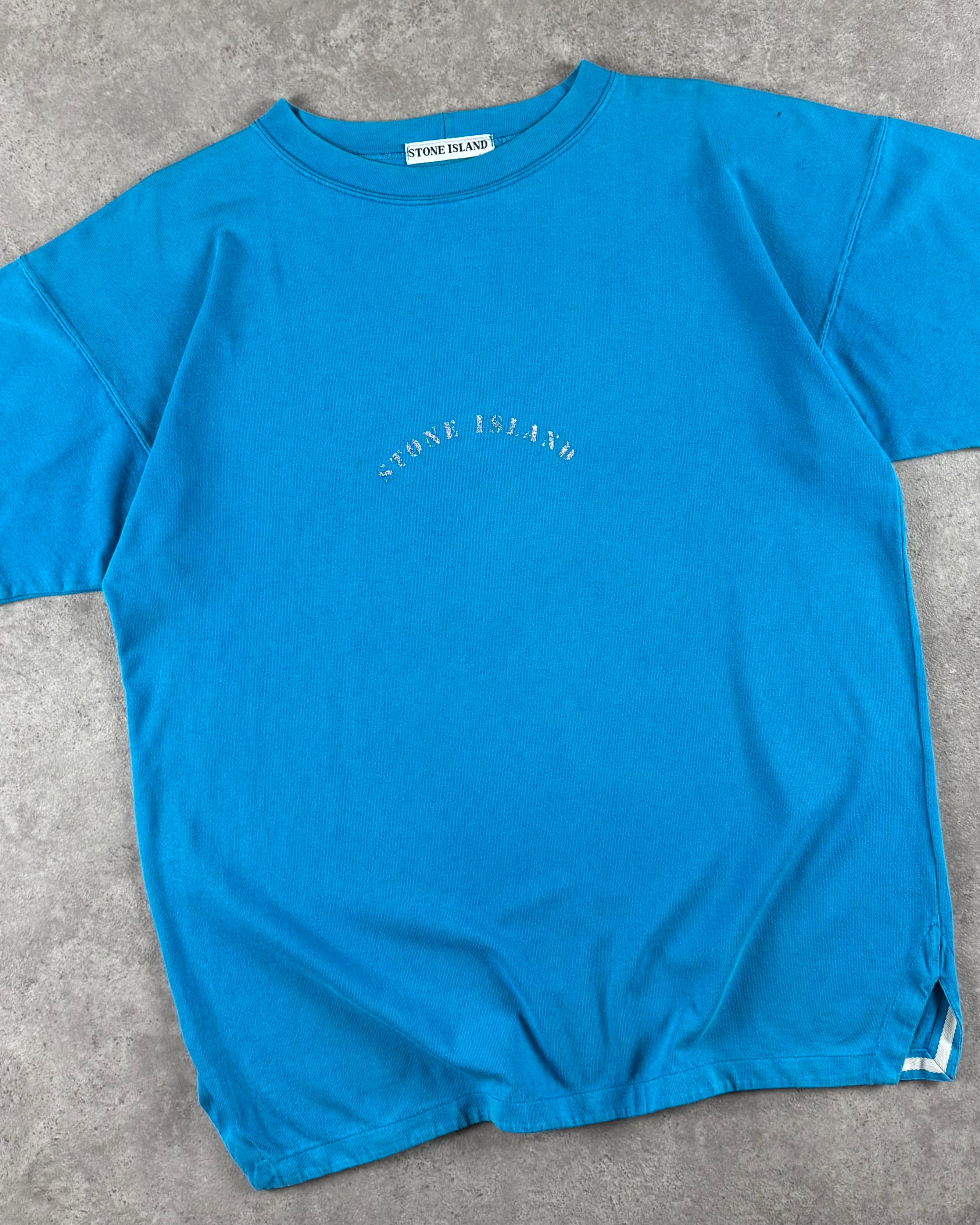 Stone Island 1990’s Reflective Logo T-Shirt [M]