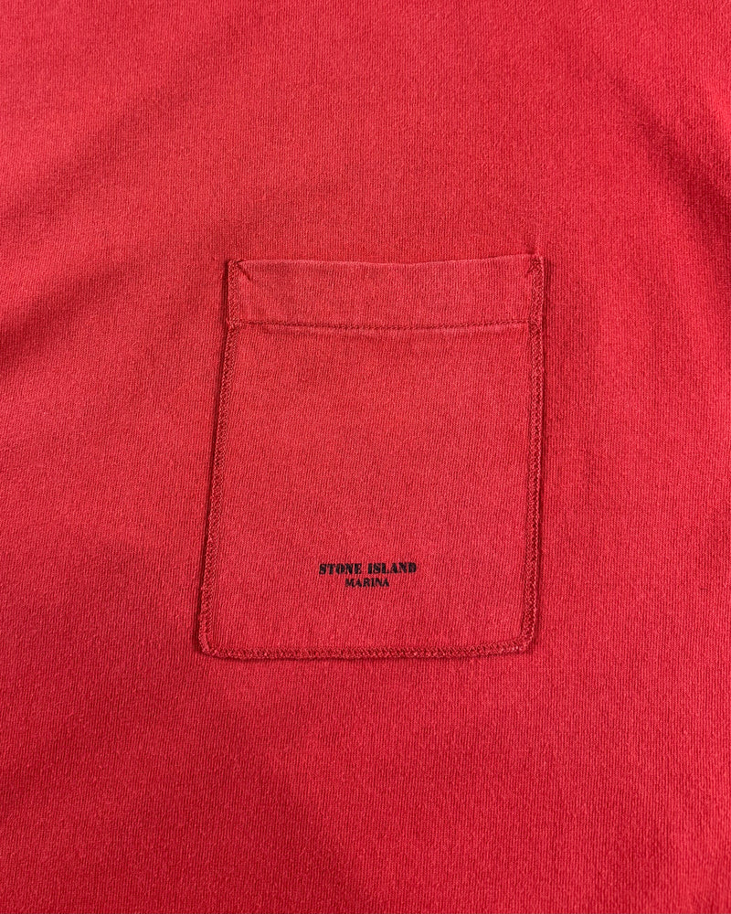 Stone Island 1990’s Marina Logo Pocket Tee [XL]