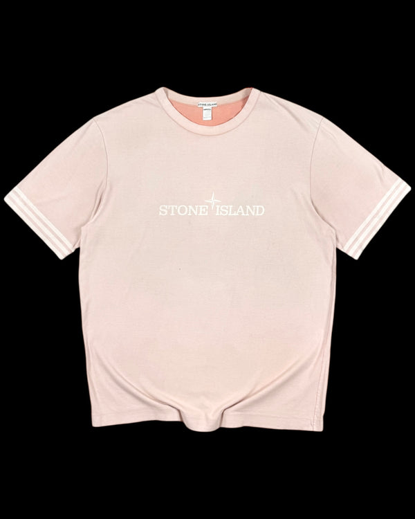 Stone Island 2000’s Spellout Compass T-Shirt [L]