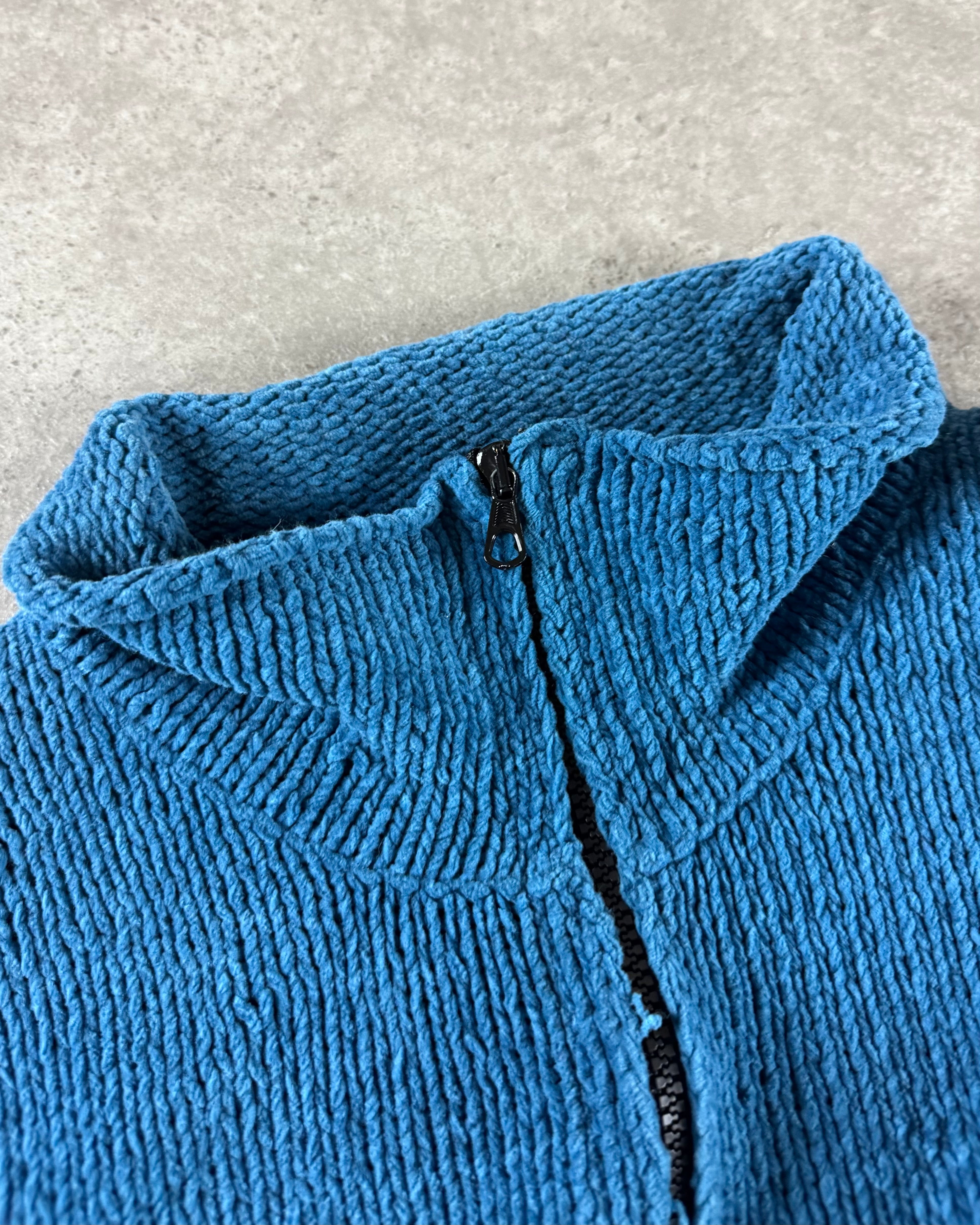 Stone Island 2000’s 1/4 Zip Knitted Sweater [M]