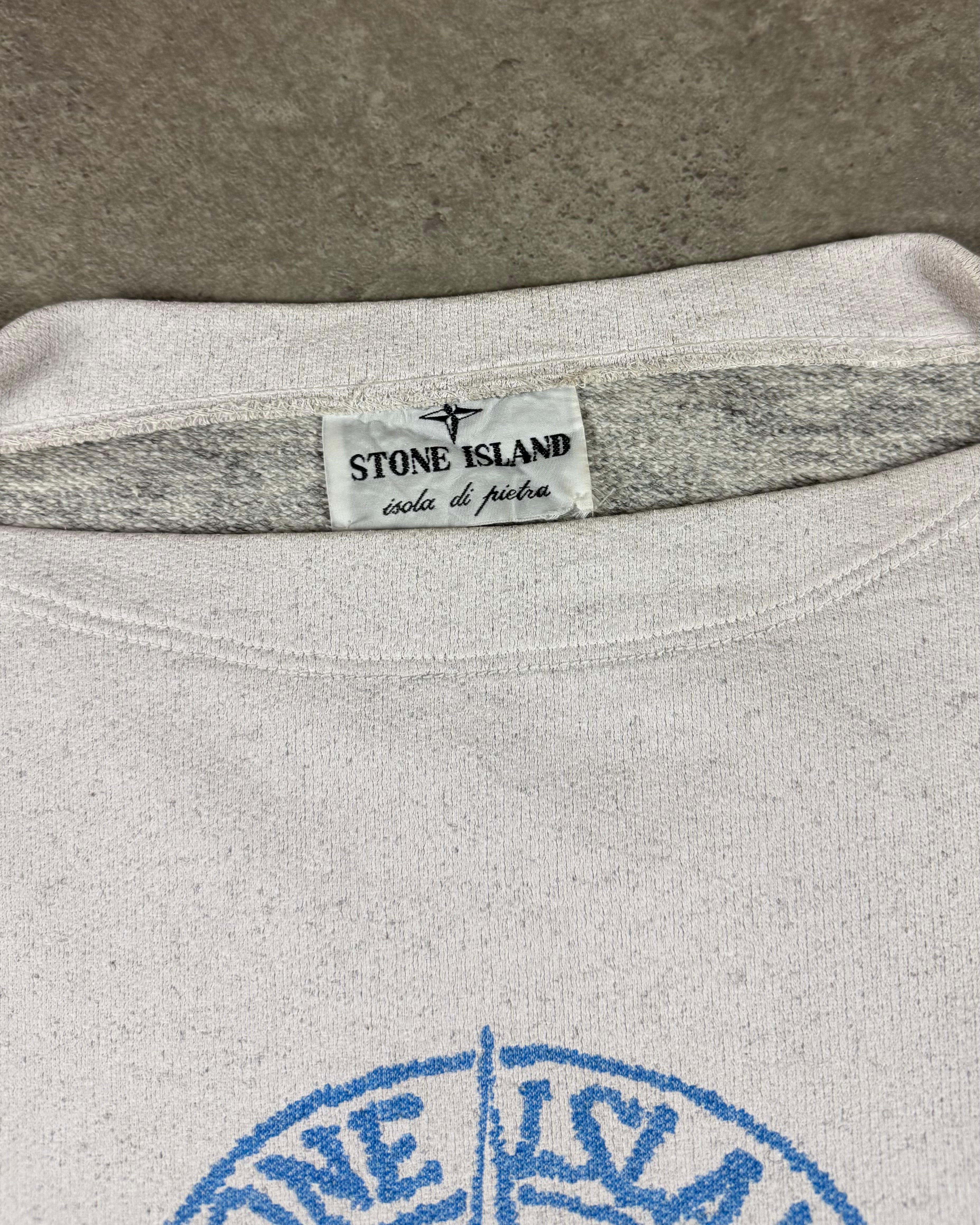 Stone Island 1983 Plated Reflective Sweatshirt [L]