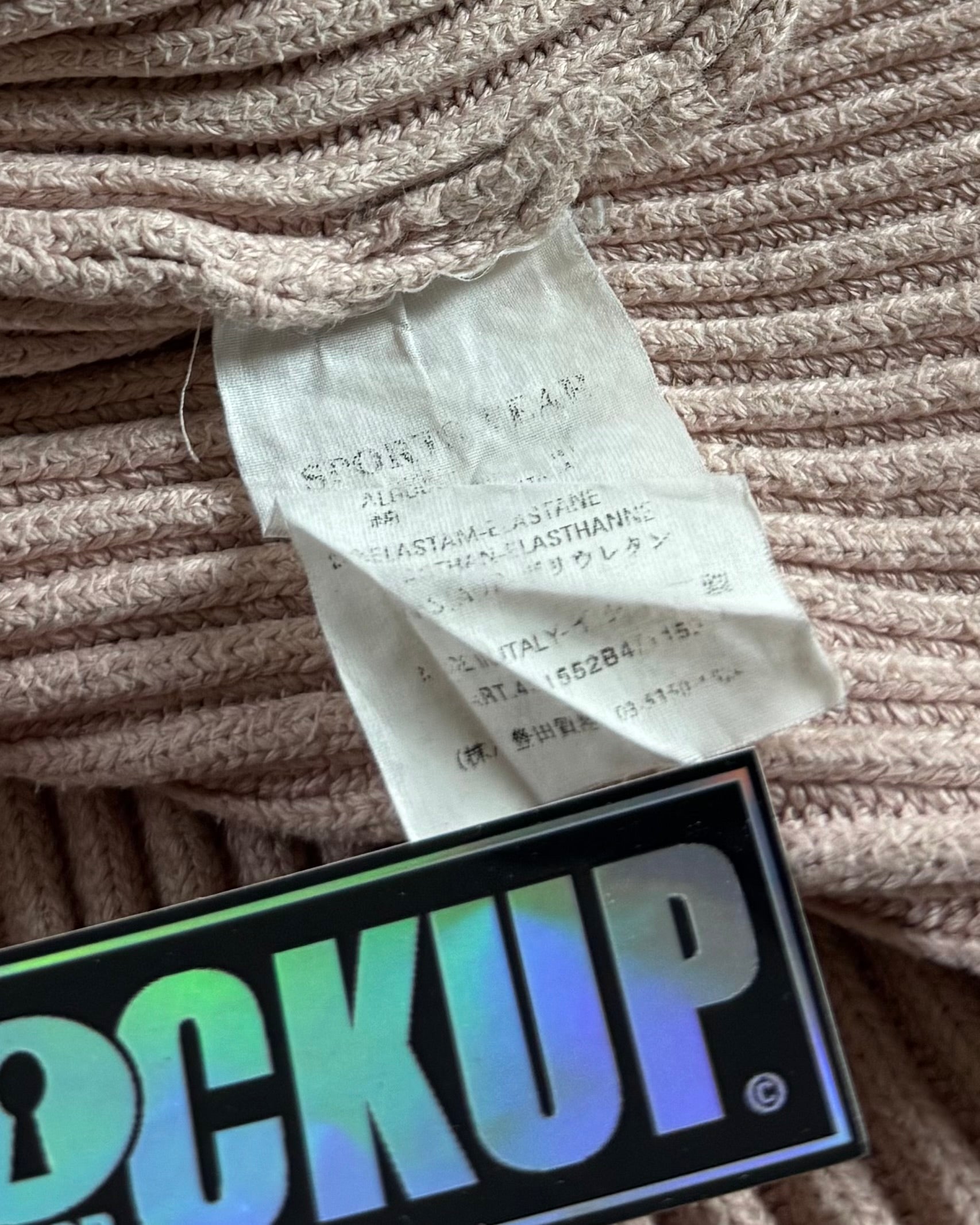 Stone Island 2000s Ribbed Knitted Sweater [S]