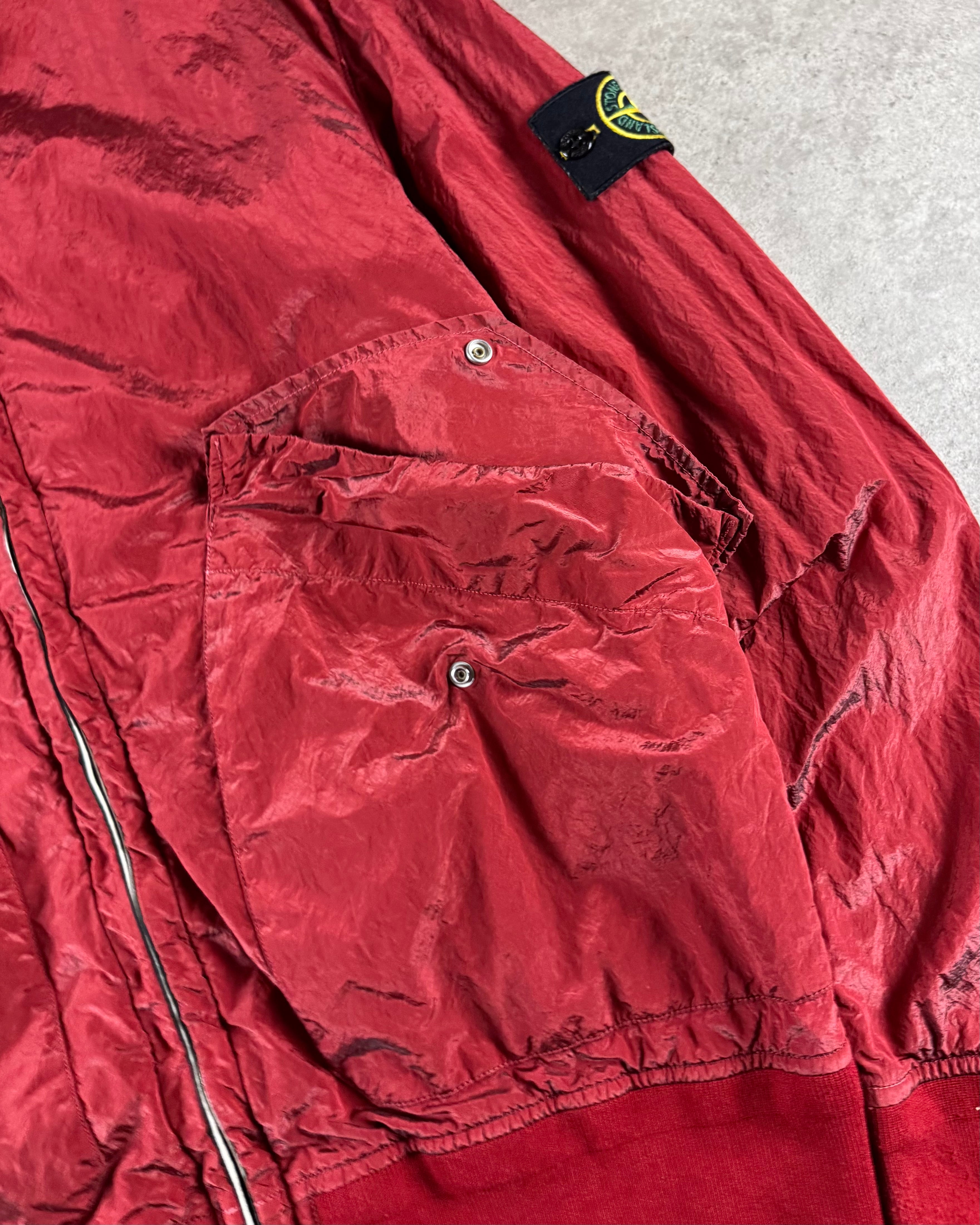 Stone Island 2000’s Nylon Shimmer Jacket [XL]