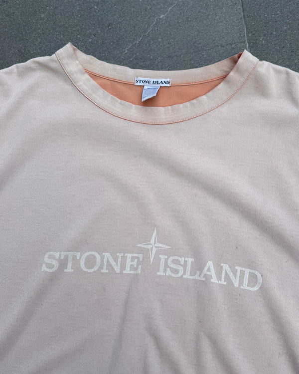 Stone Island 2000’s Spellout Compass T-Shirt [L]