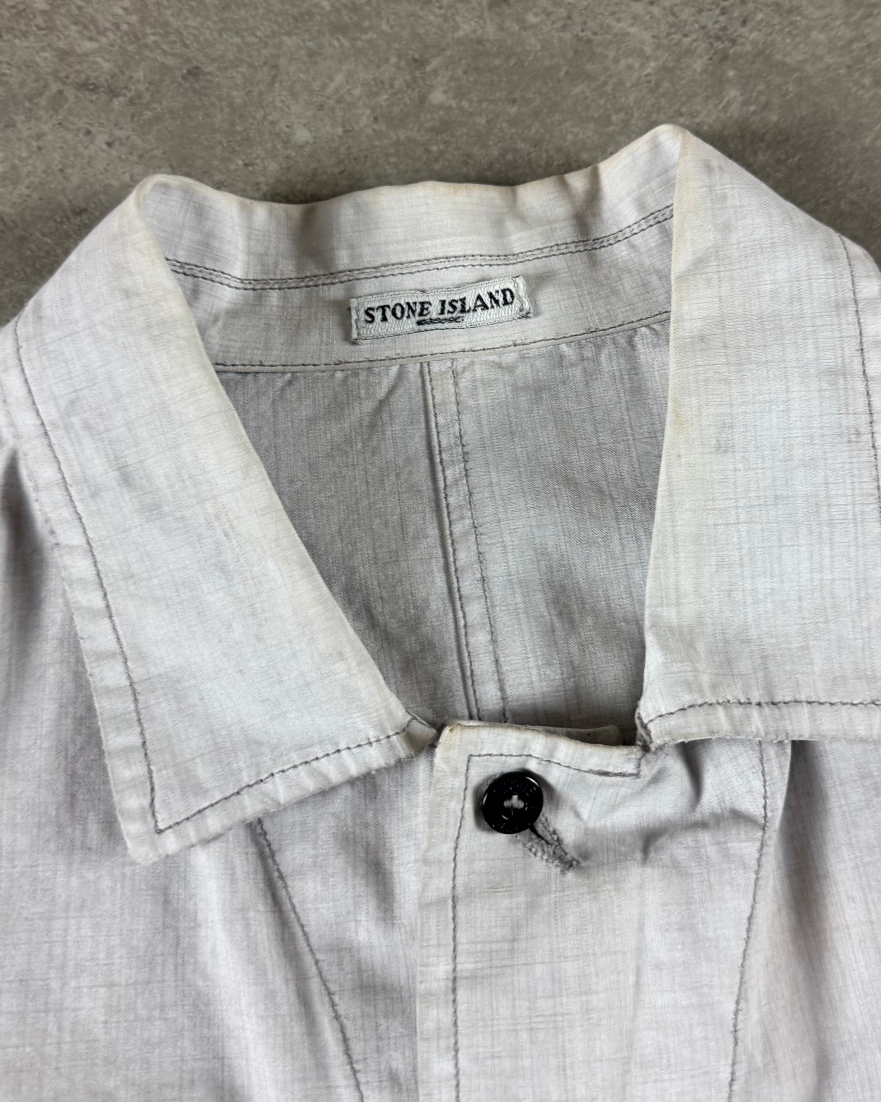 Stone Island 2000’s Zip Up Overshirt [M]
