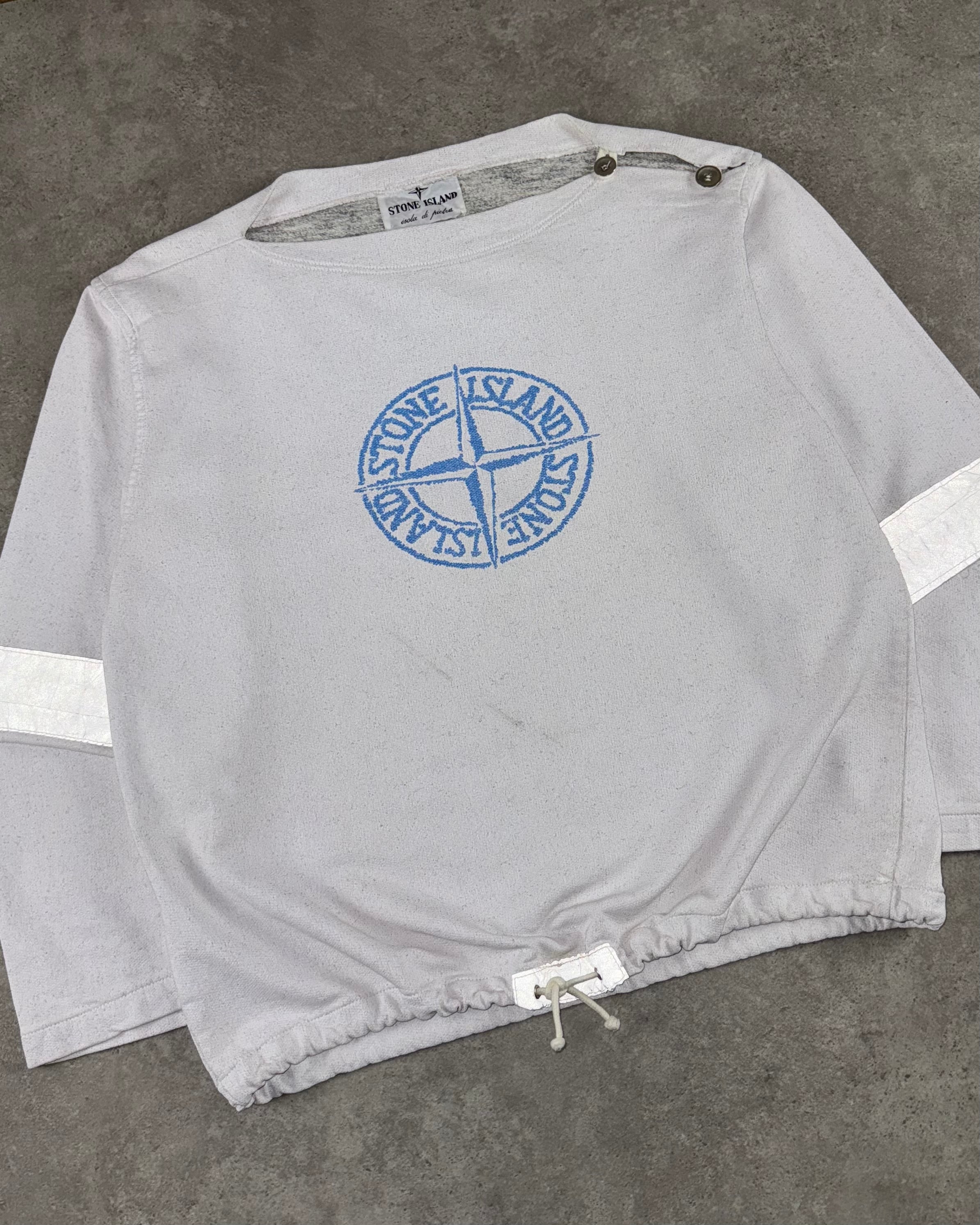 Stone Island 1983 Plated Reflective Sweatshirt [L]