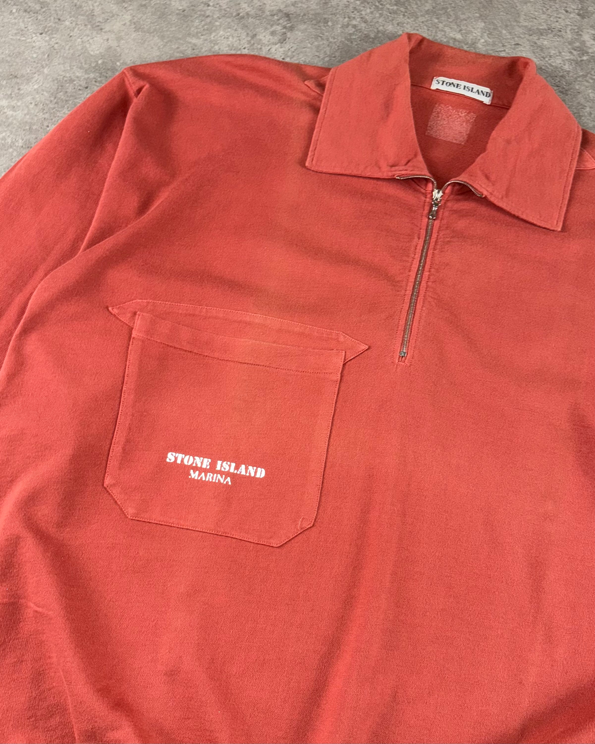 Stone Island 1990’s Marina 1/4 Zip Pullover [XXL]