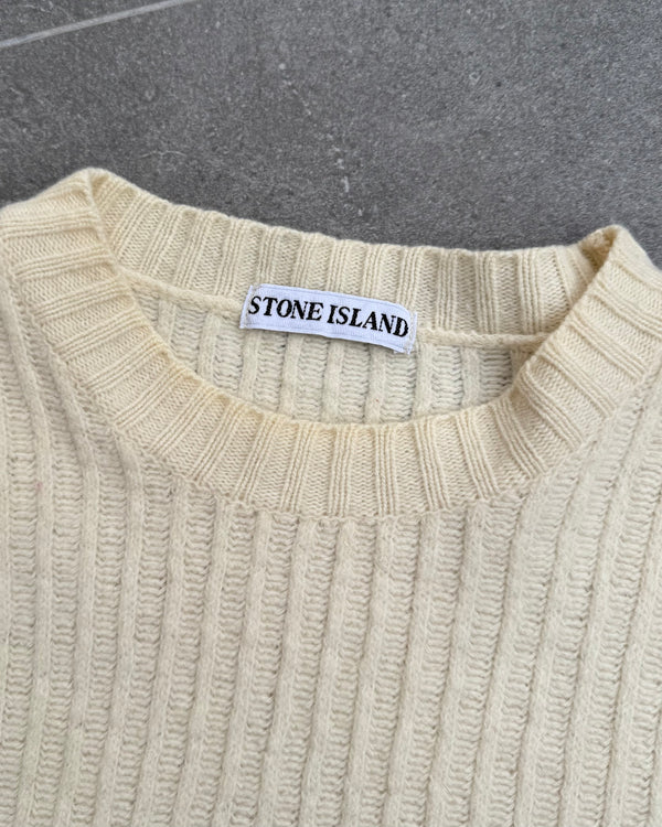 Stone Island 1990’s Ribbed Knitted Sweater [S]