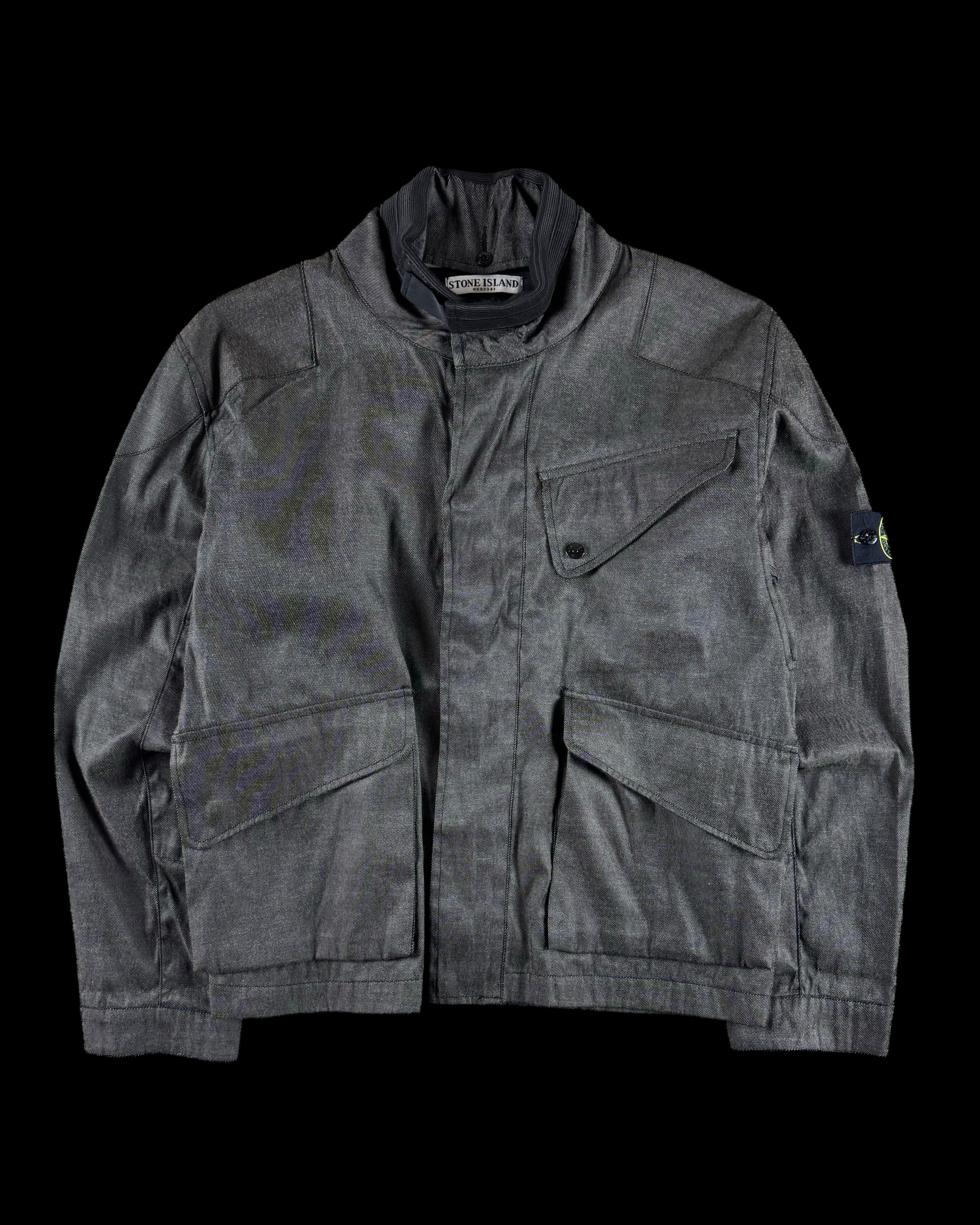 Stone Island 2000’s Hemp Utility Jacket [M]